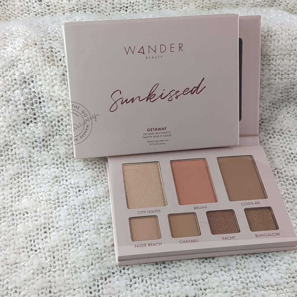 Wander Beauty Getaway Eye & Face Palette in Sunkissed, 9.7g/0.34oz